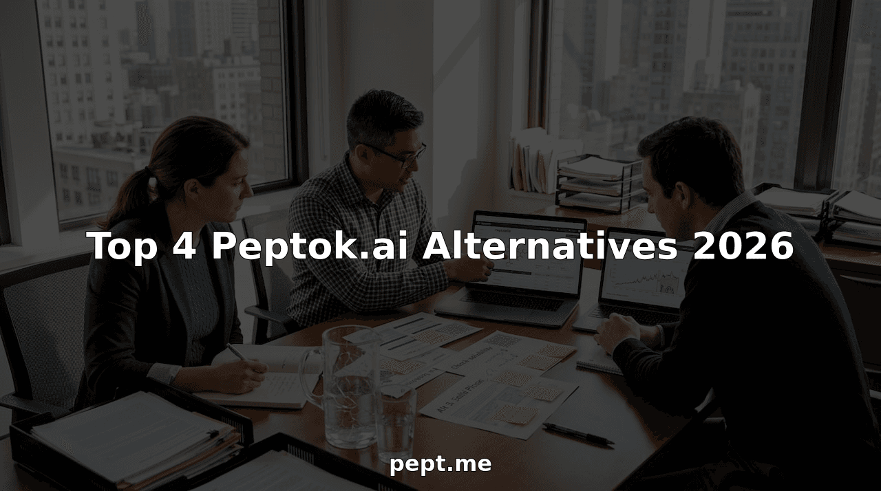 Top 4 Peptok.ai Alternatives 2026